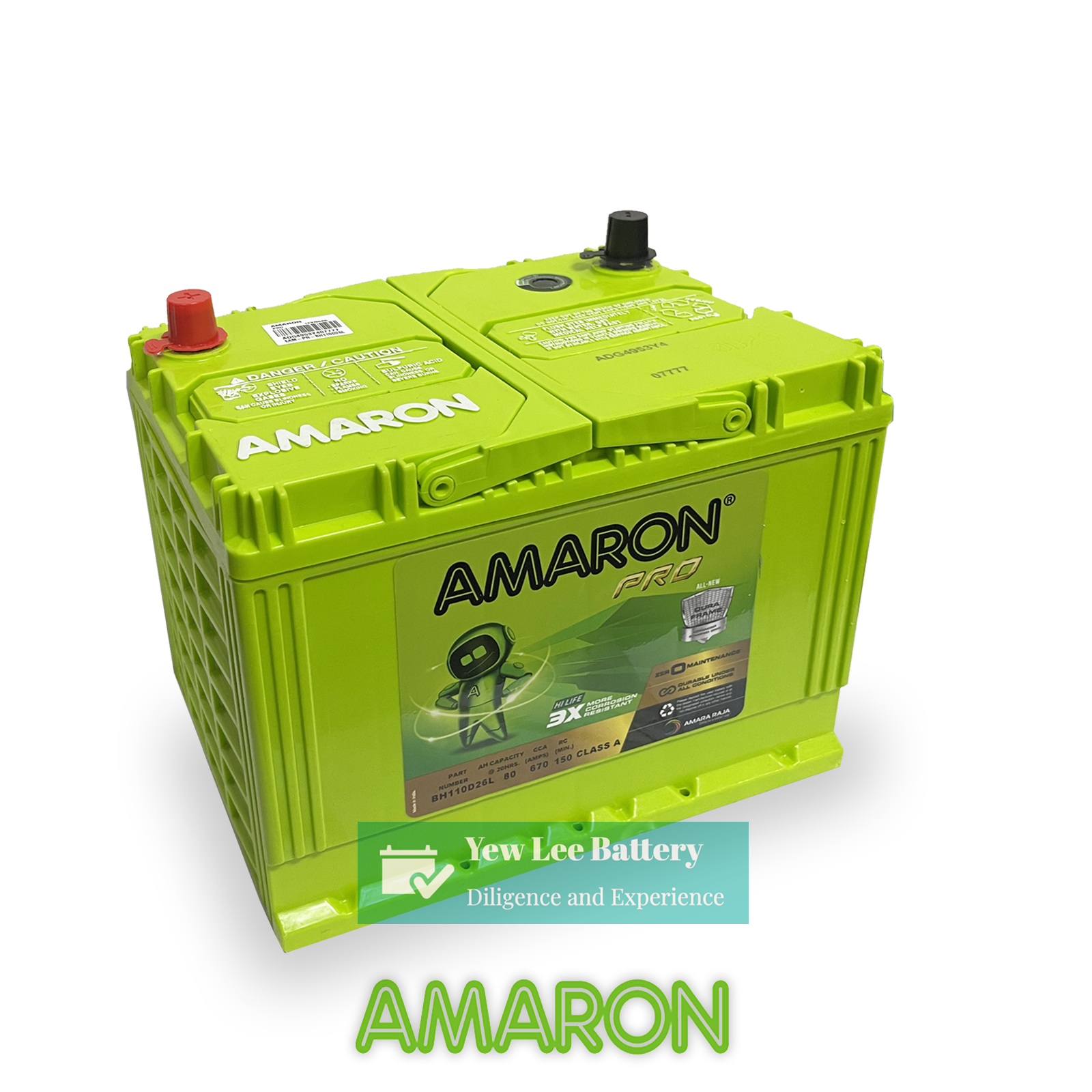 Amaron 110D26L 80AH SMF Battery