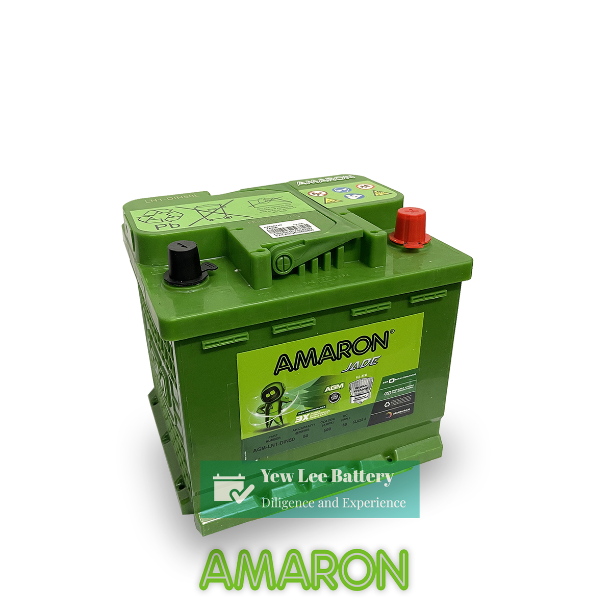 Amaron LN1 AGM 50Ah Start-Stop Battery