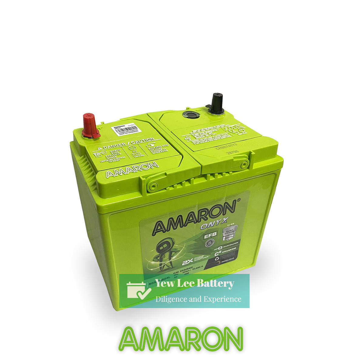 Amaron N55/80B24L 55AH EFB Start-Stop Battery