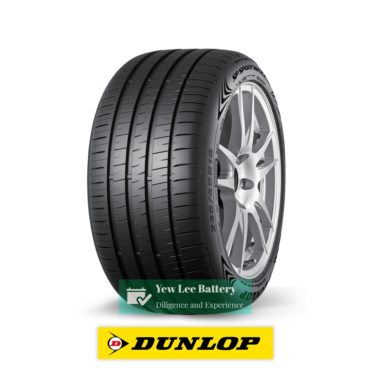 Dunlop SP SportMaxx 060+ 225/45R17 94Y - Yew Lee Battery Co Dunlop SP SportMaxx 060+ 225/45R17 94Y - Yew Lee Battery Co