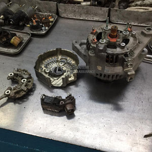 Car Alternator Dismantled to diagnostic worn parts, repair. Singapore