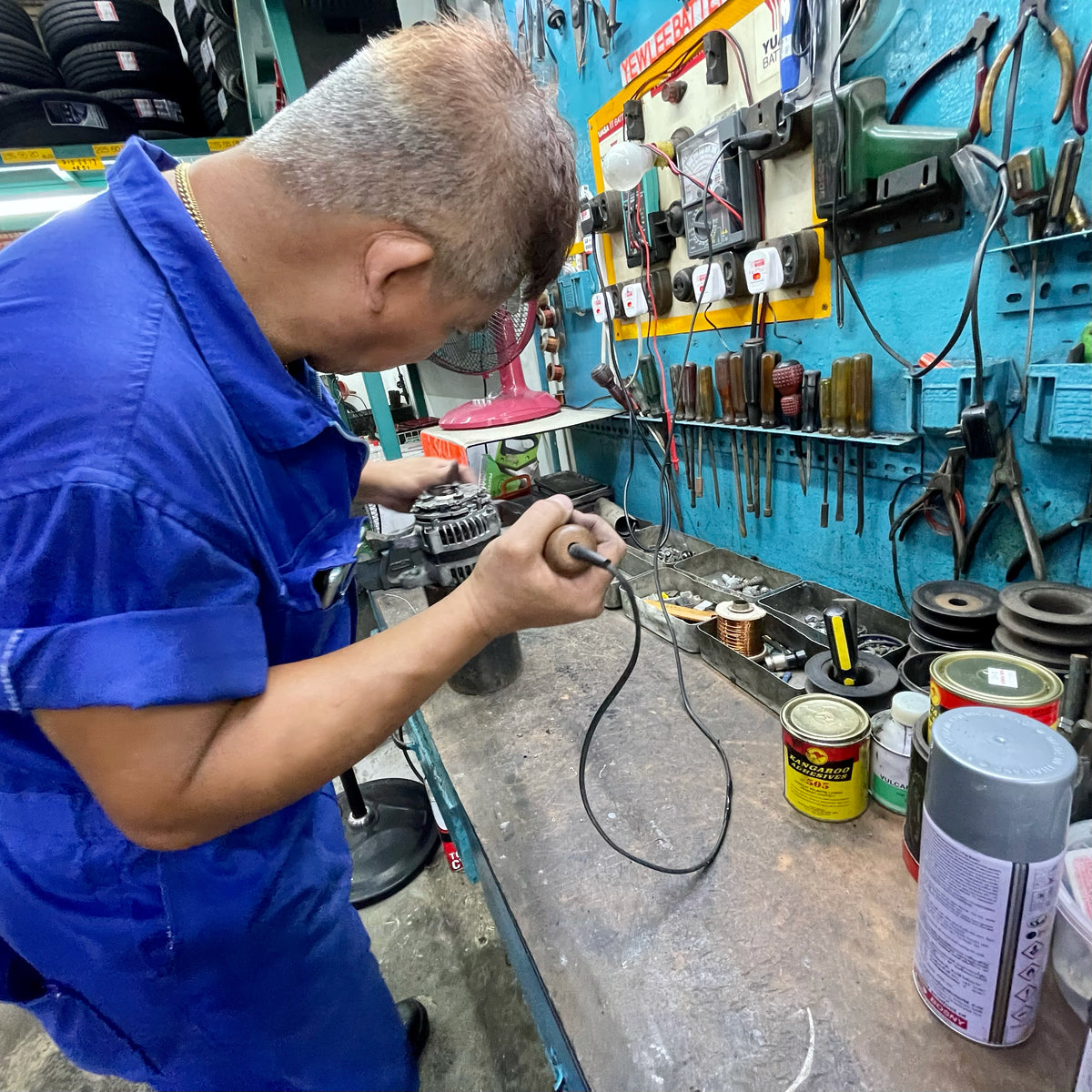 Repair of Alternator