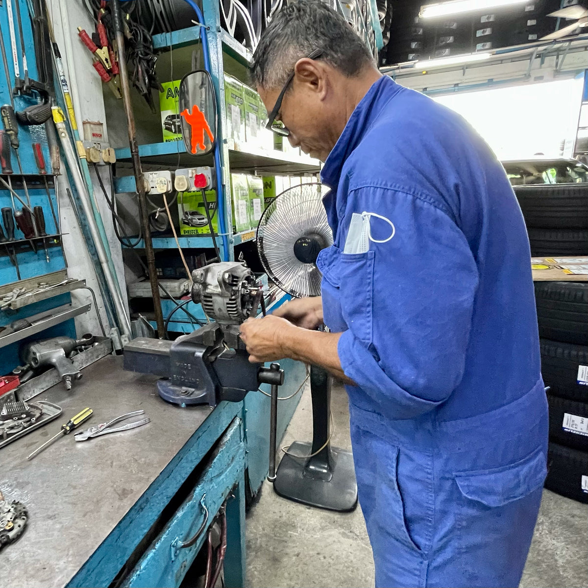 Repair of Alternator