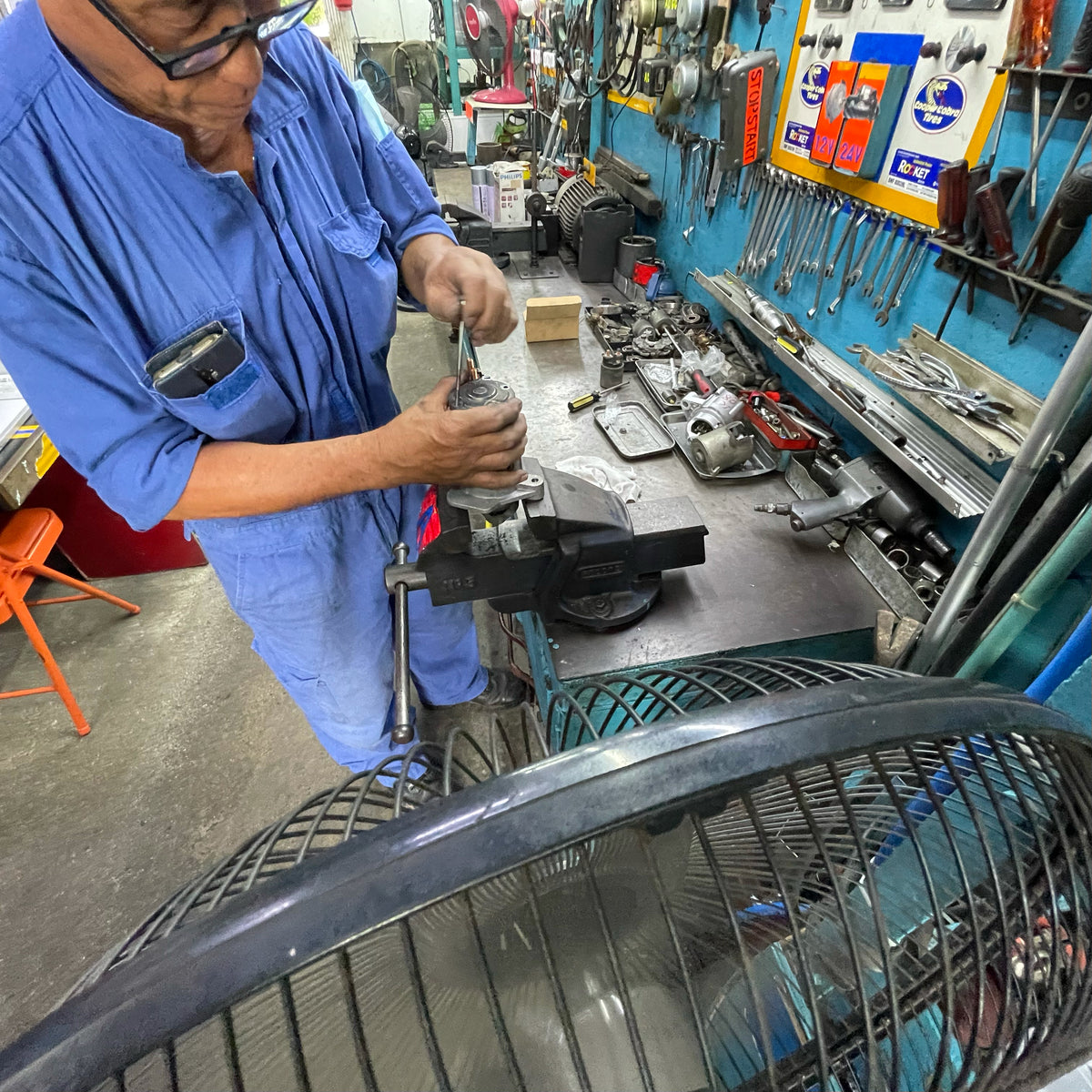 Repair of Starter Motor